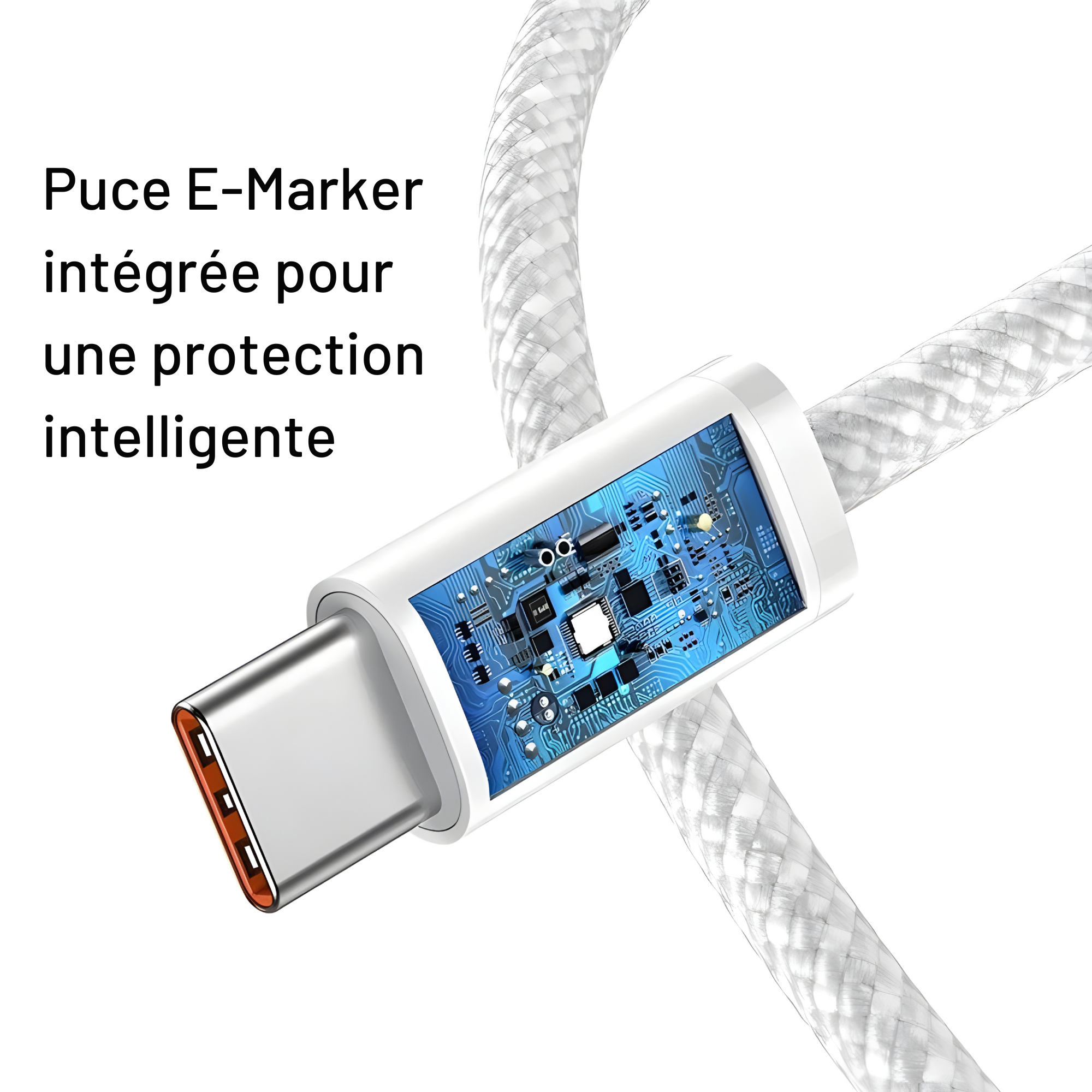 Câble iPhone USB-C Lightning