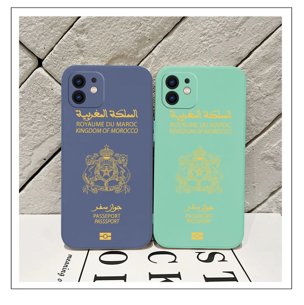 Coque Passeport Maroc – Style Unique & Protection Premium
