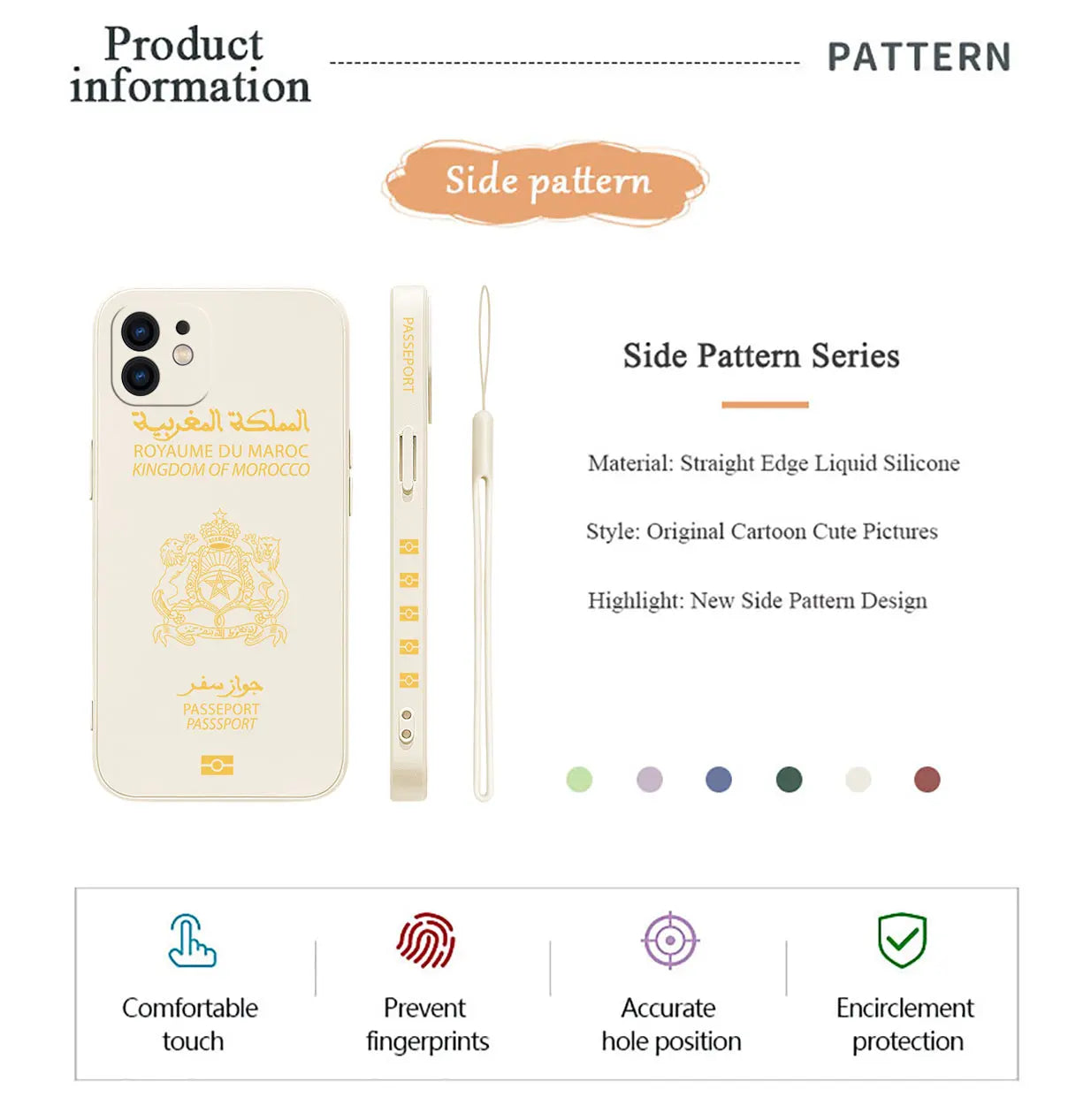 Coque Passeport Maroc – Style Unique & Protection Premium