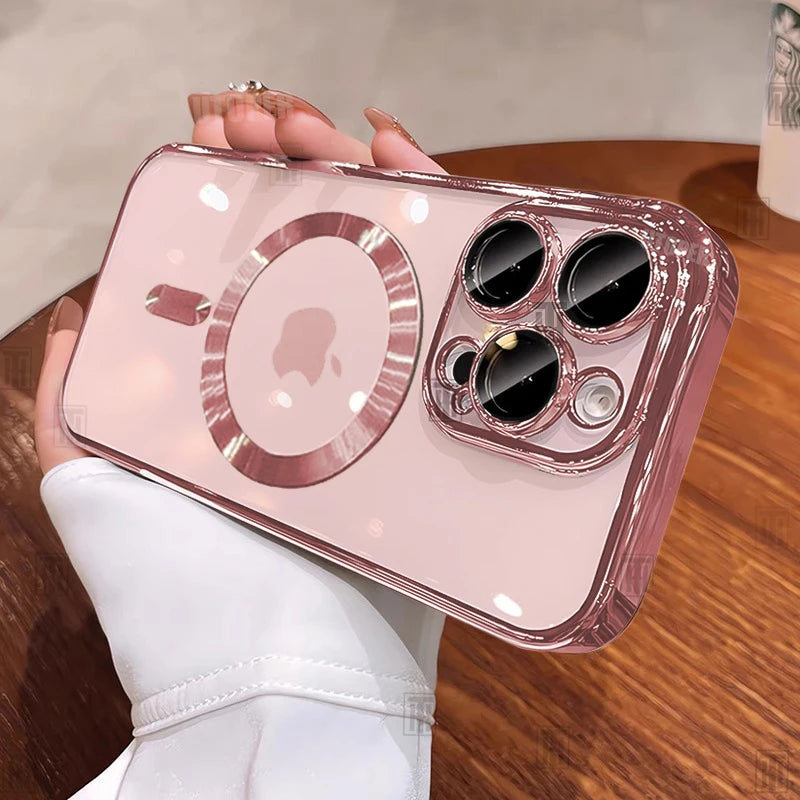 Coque Miroir Luxe – Finition Métallisée