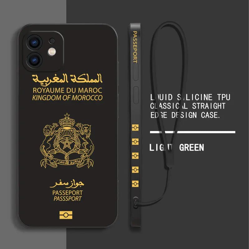 Coque Passeport Maroc – Style Unique & Protection Premium
