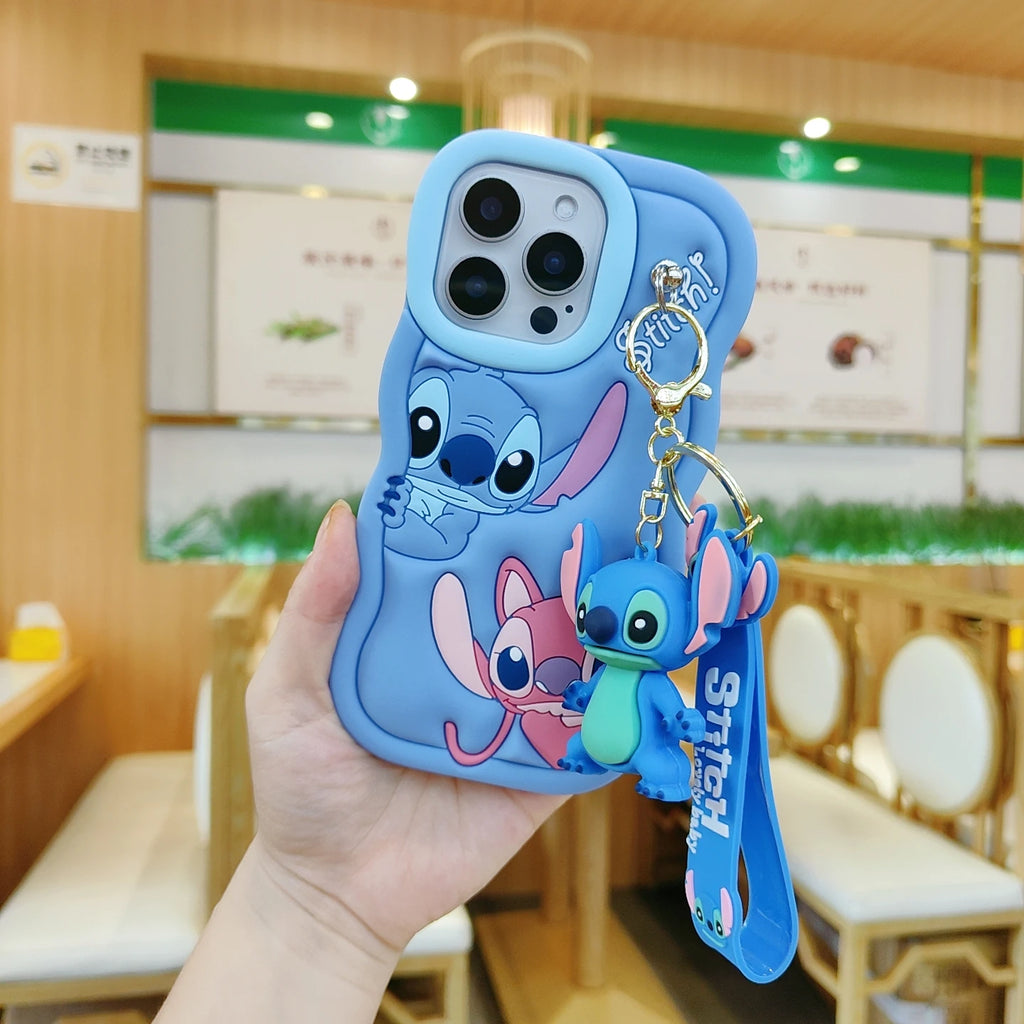 Coque iPhone Stitch & Angel 3D