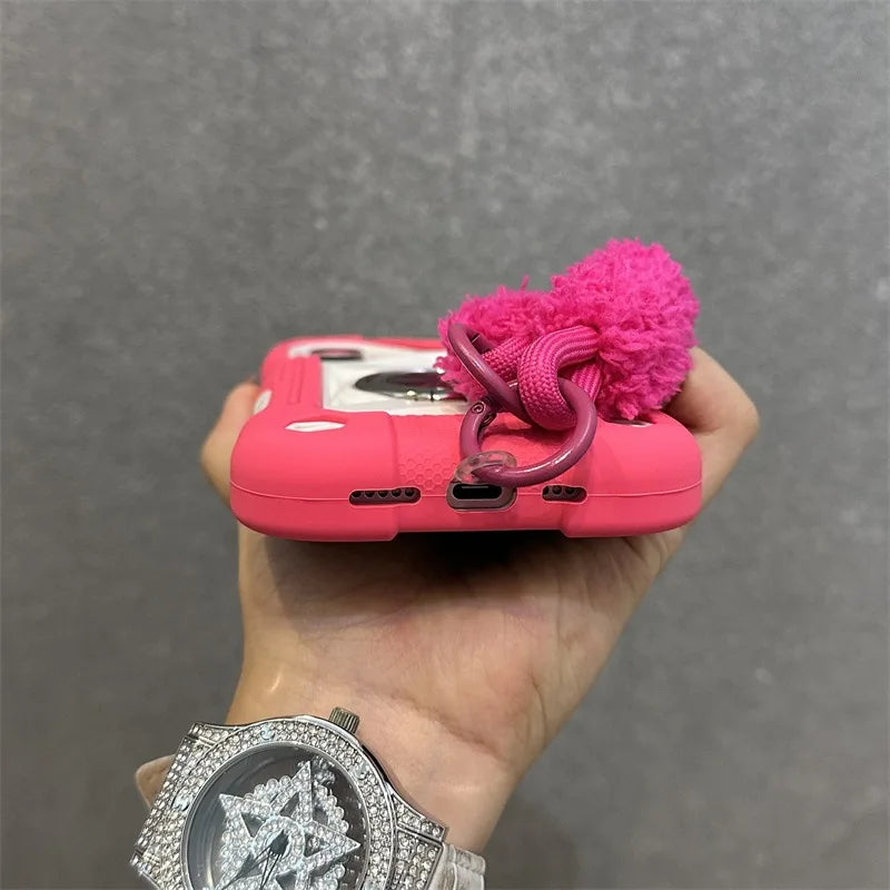 Coque iPhone Anti-Chute avec Lanière & Support