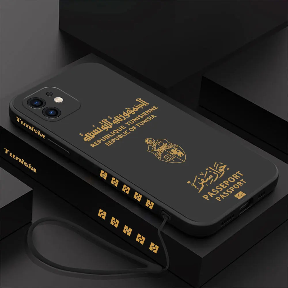 Coque Passeport Tunisie – Style Unique & Protection Premium
