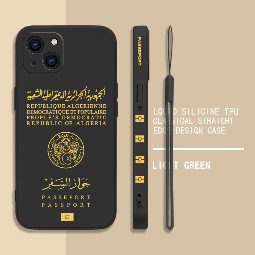 Coque Passeport Algérie – Style Unique & Protection Premium