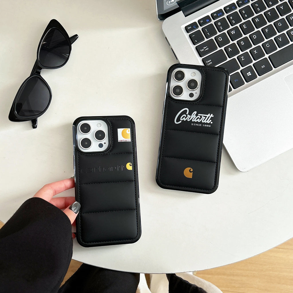 Coque iPhone Matelassée Premium – Protection Airbag