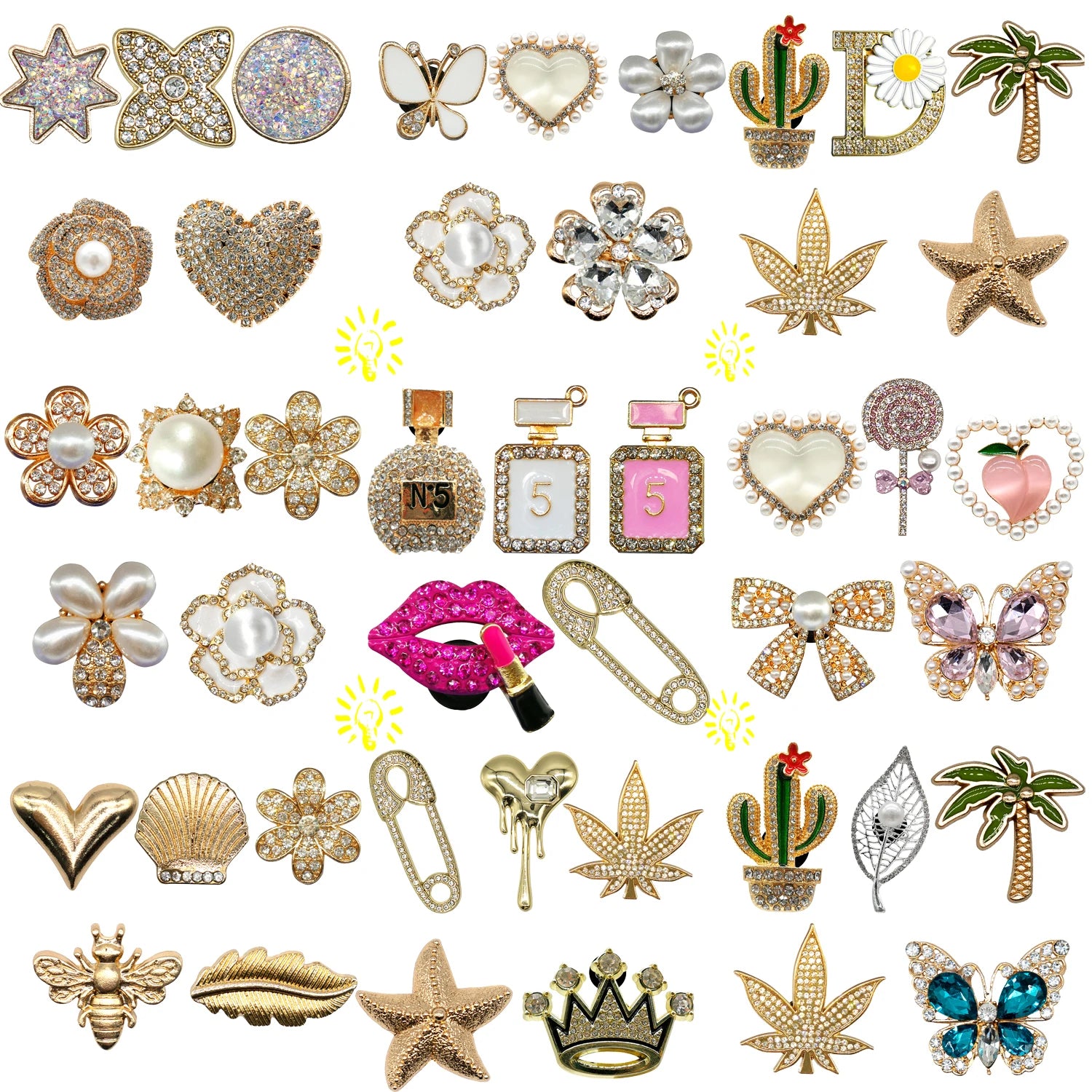 Pins / Charms “Luxury Bling”