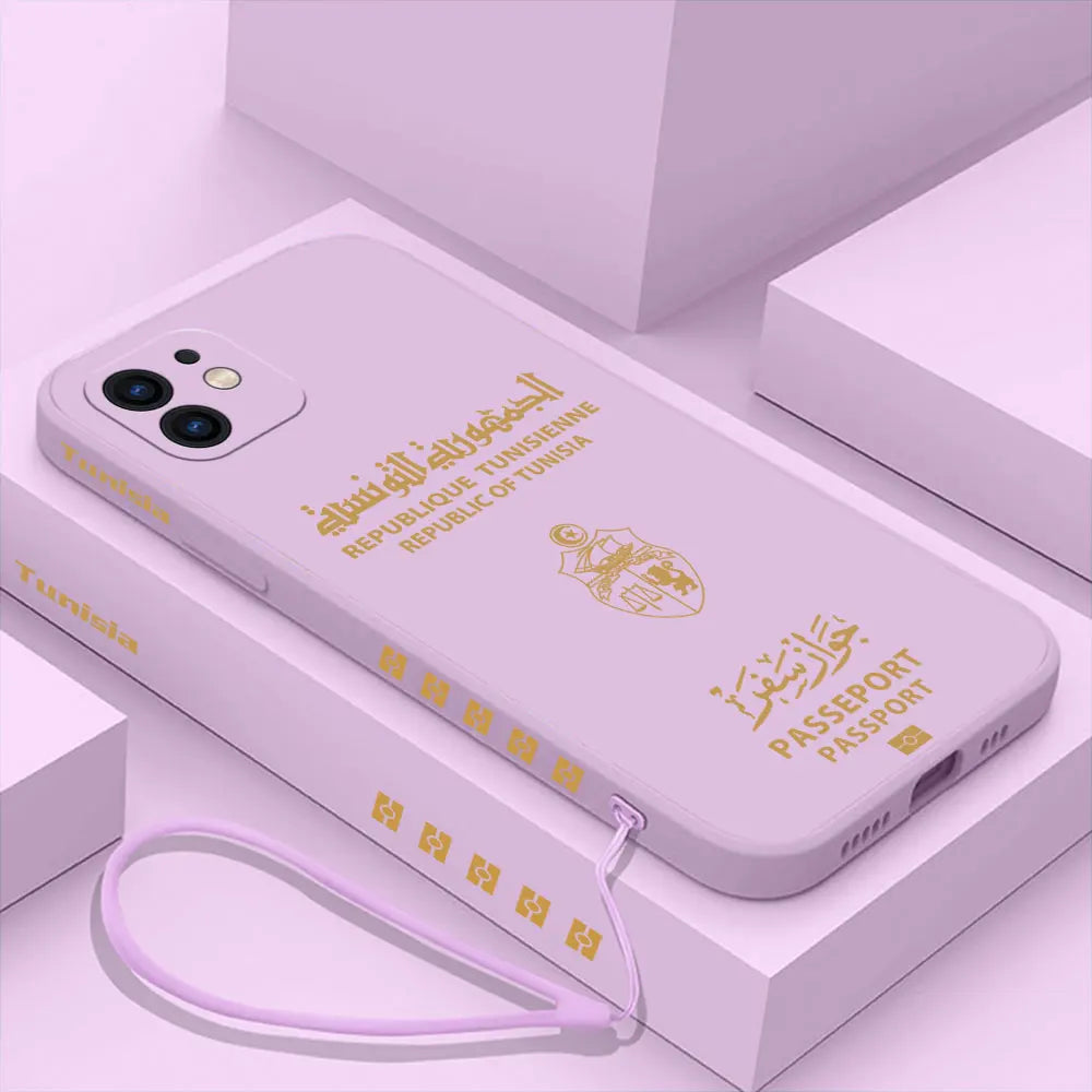 Coque Passeport Tunisie – Style Unique & Protection Premium