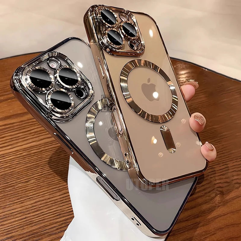 Coque Miroir Luxe – Finition Métallisée