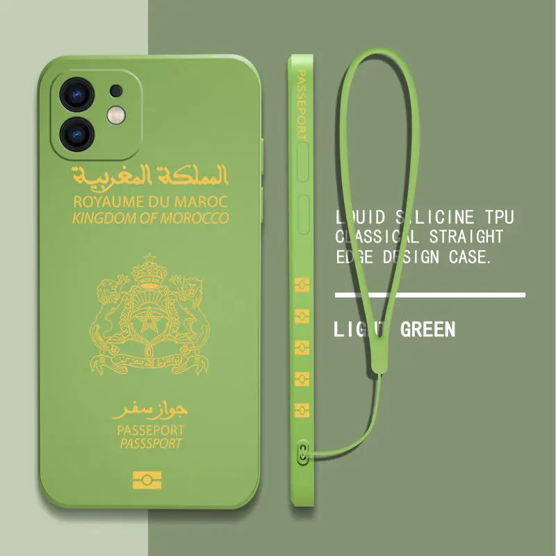 Coque Passeport Maroc – Style Unique & Protection Premium