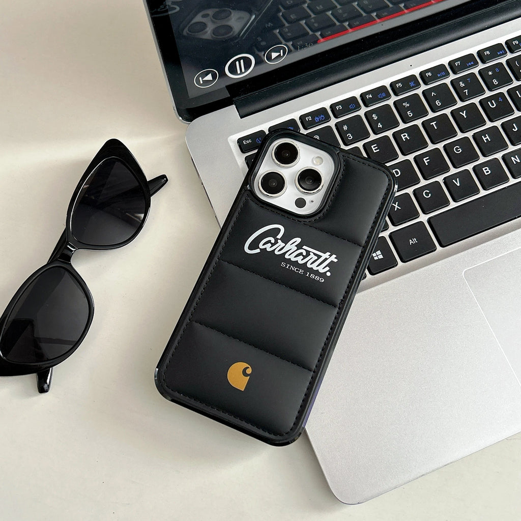 Coque iPhone Matelassée Premium – Protection Airbag