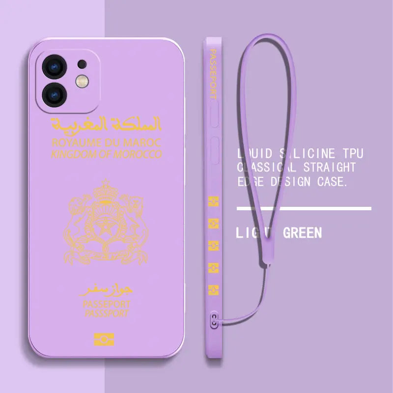 Coque Passeport Maroc – Style Unique & Protection Premium