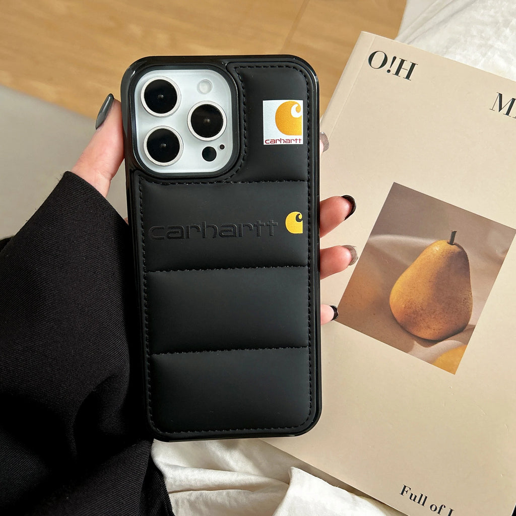 Coque iPhone Matelassée Premium – Protection Airbag