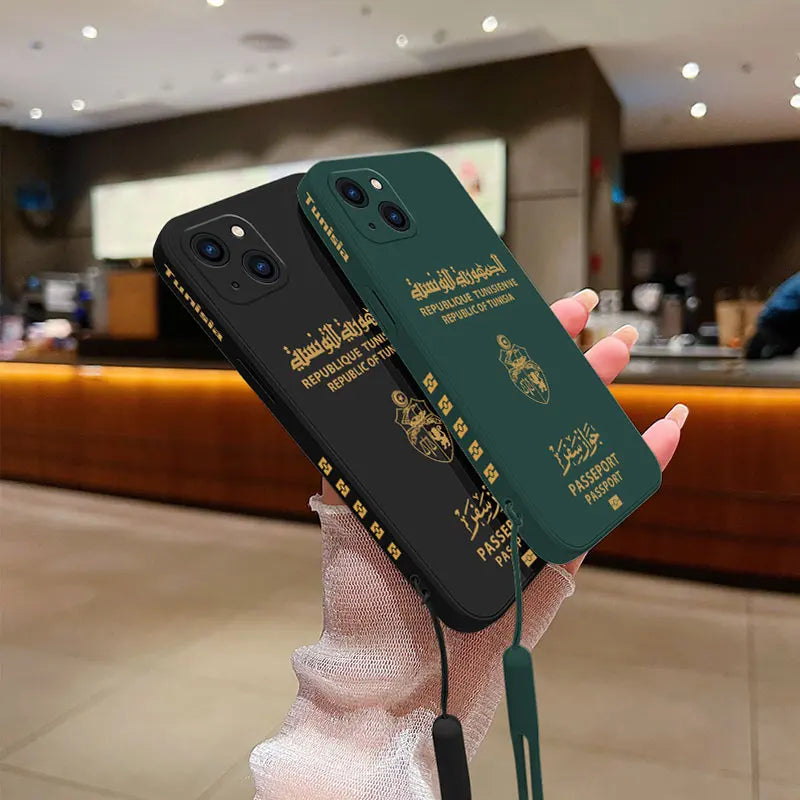 Coque Passeport Tunisie – Style Unique & Protection Premium
