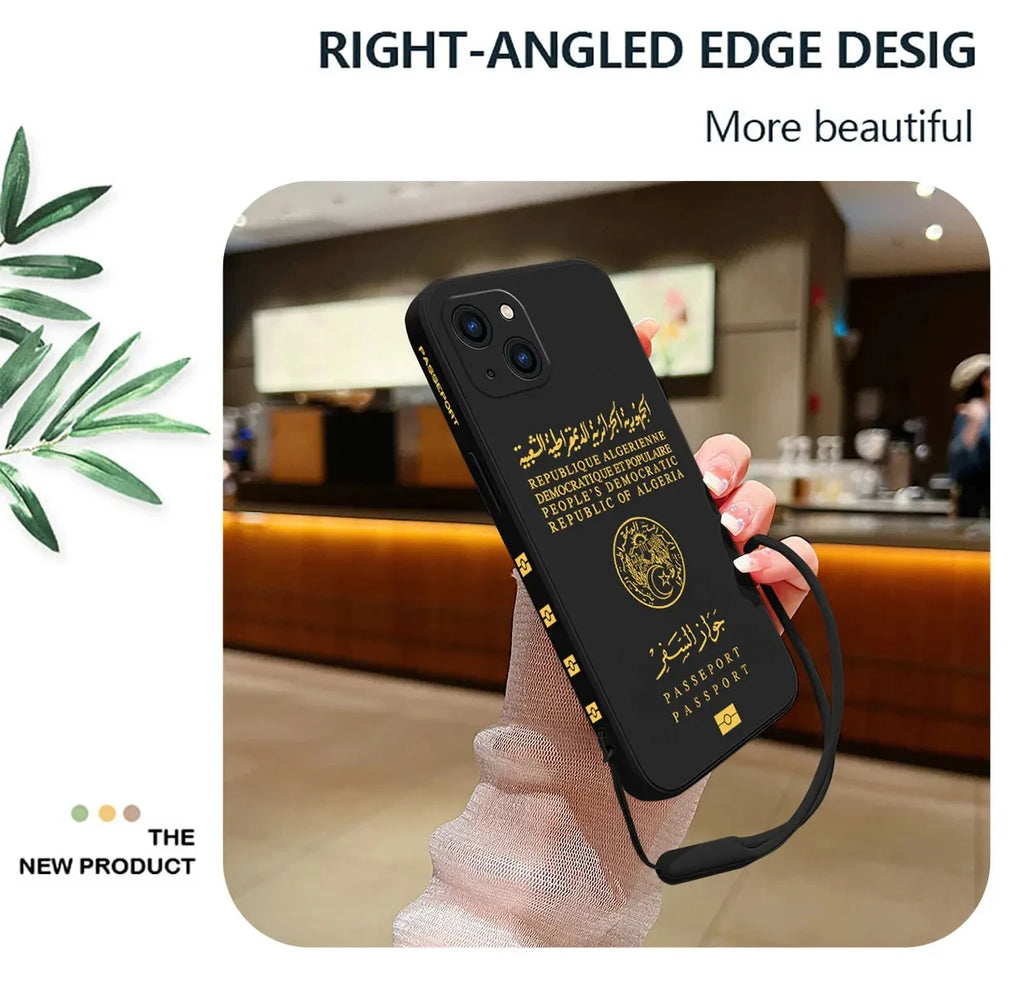 Coque Passeport Algérie – Style Unique & Protection Premium