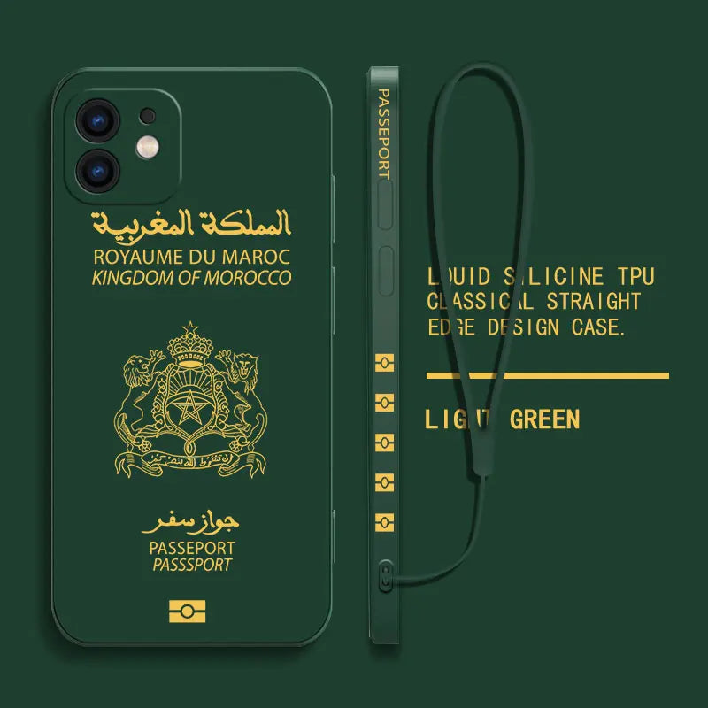 Coque Passeport Maroc – Style Unique & Protection Premium
