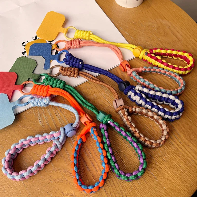 Lanière tissé a la main avec dragonne ajustable