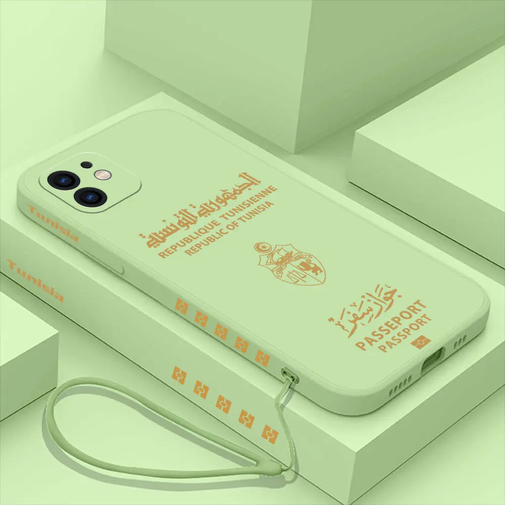 Coque Passeport Tunisie – Style Unique & Protection Premium