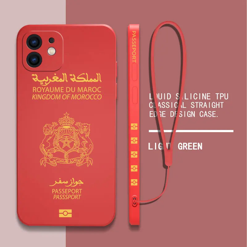 Coque Passeport Maroc – Style Unique & Protection Premium