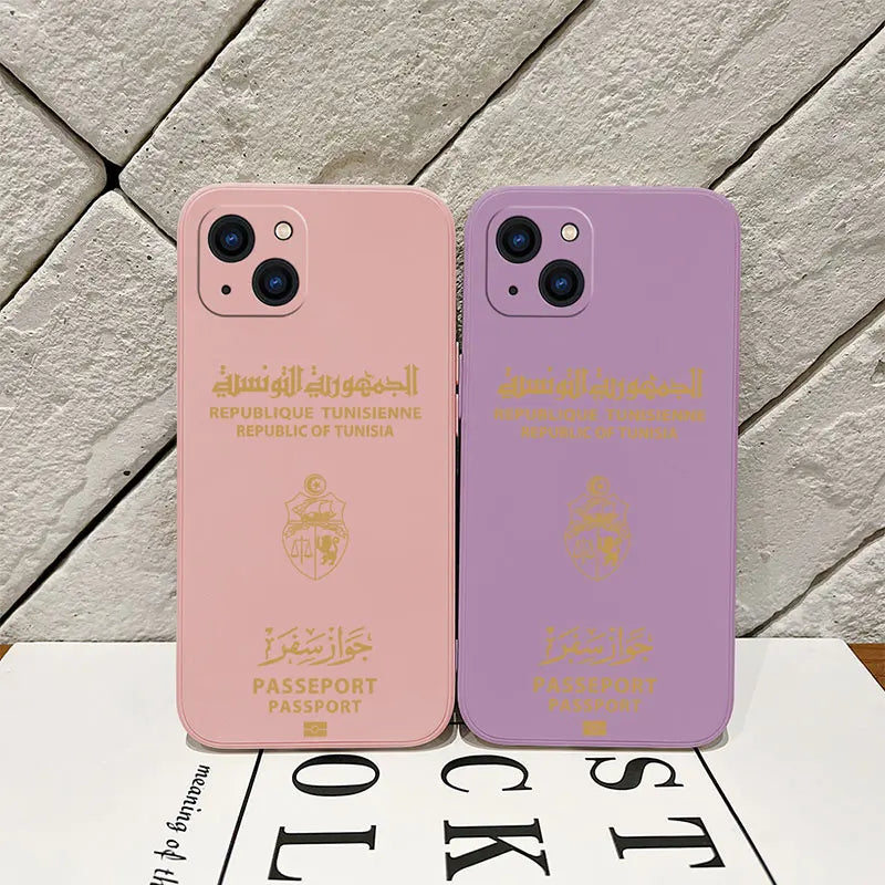 Coque Passeport Tunisie – Style Unique & Protection Premium
