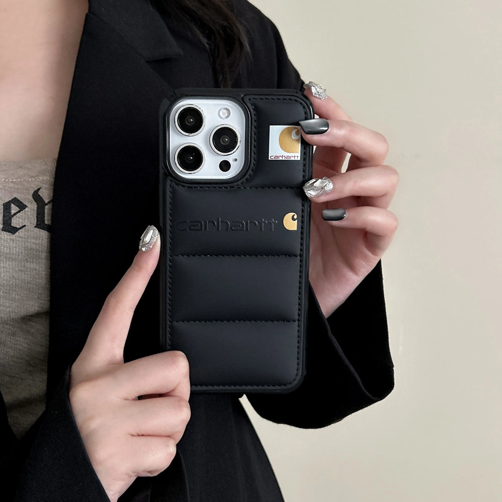 Coque iPhone Matelassée Premium – Protection Airbag