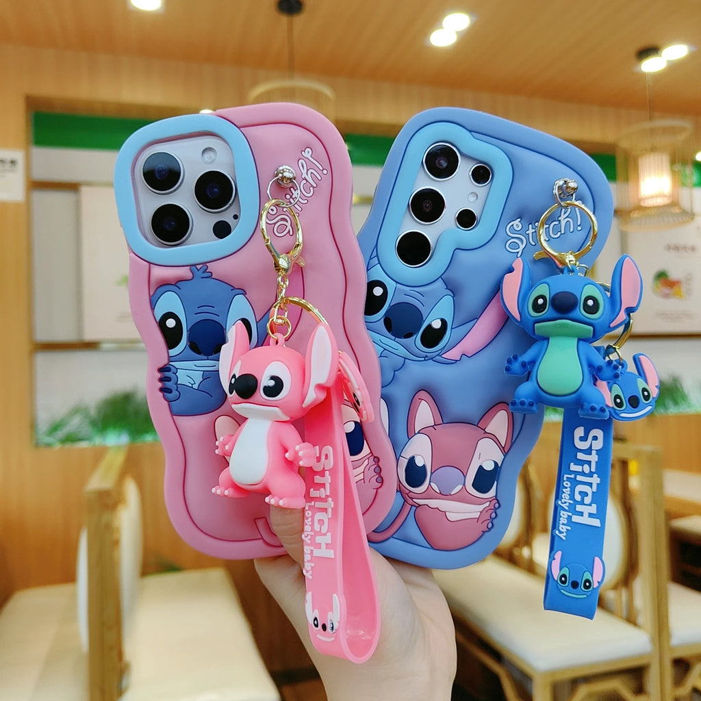 Coque iPhone Stitch & Angel 3D